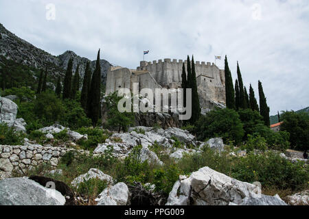 Croatia, Dunave Krajnje, Fortress Sokol Grad Stock Photo - Alamy