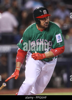 Adrian Gonzalez de MExico Mexico, durante el partido de Mexico vs Italia,Clásico Mundial de Beisbol en el Estadio de Charros de Jalisco. Guadalajara Stock Photo