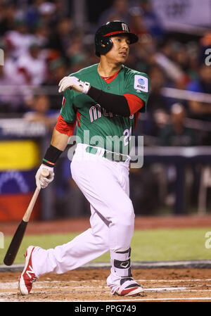 MAZATLAN, MEXICO - FEBRUARY 01: Victor Mendoza of Mexico, during the game  between Dominican Republic and Mexico as part of Serie del Caribe 2021 at  Teodoro Mariscal Stadium on February 1, 2021