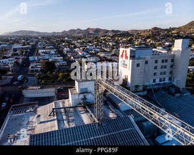 Downtown Hermosillo. Downtown Hermosillo Sonora. Panoramic view. Aerial view. (Photo: Luis Gutierrez) Stock Photo