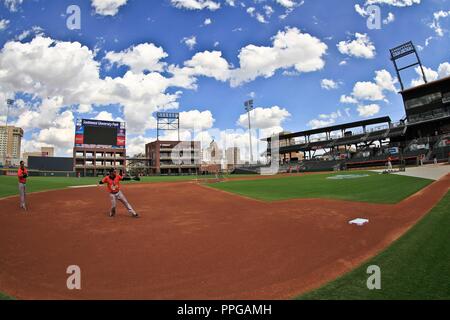 Southwest University Park, El Paso, Texas. ,Chihuahuas Baseball Stadium Stock Photo