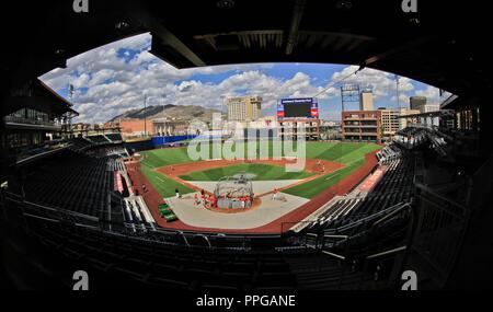 Southwest University Park, El Paso, Texas. ,Chihuahuas Baseball Stadium Stock Photo