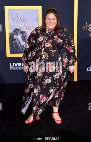 Chrissy Metz attending the 'A Star Is Born' premiere at The Shrine Auditorium on September 24, 2018 in Los Angeles, California. Stock Photo
