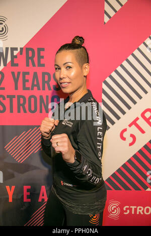 New York, NY, USA. Sept 25, 2018.  Ai Lee Syarief  attends Strong By Zumba To Celebrate The High-Intensity Workouts's 2 Year Anniversary. Alamy Live News/ Sppider Stock Photo