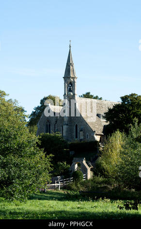 St. Michael and All Angels Church, Clifton Hampden, Oxfordshire, England, UK Stock Photo