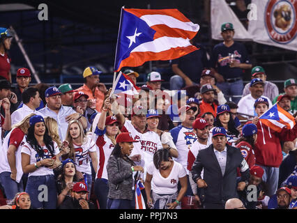 Aspectos, durante el partido entre Puerto Rico contra Venezuela, World Baseball Classic  en estadio Charros de Jalisco en Zapopan, Mexico.  March 10,  Stock Photo