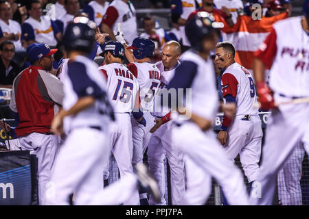 , durante el partido entre Puerto Rico contra Venezuela, World Baseball Classic  en estadio Charros de Jalisco en Zapopan, Mexico.  March 10, 2017. (A Stock Photo