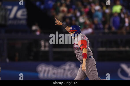 Javier Baez de Puerto Rico, durante el World Baseball Classic en estadio  Charros de Jalisco en Guadalajara, Jalisco, Mexico. Marzo 10, 2017. (Photo  Stock Photo - Alamy