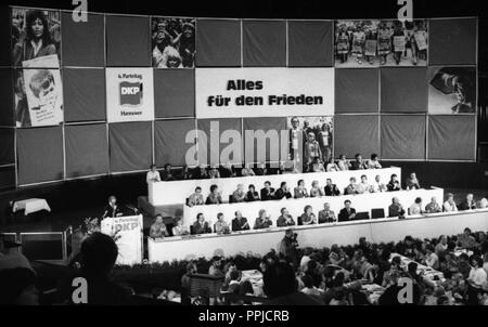 The 6th Congress of the German Communist Party (DKP) on 29 - 31 May 1981 in Hanover. | usage worldwide Stock Photo