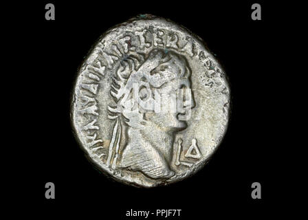 Coin of the Emperor Claudius Stock Photo