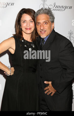 33rd Annual Imagen Awards at the JW Marriott Hotel - Arrivals  Featuring: Alanna Ubach, Thomas Russo Jr Where: Los Angeles, California, United States When: 25 Aug 2018 Credit: Nicky Nelson/WENN.com Stock Photo