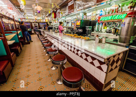 Post Road Diner   Norwalk, Connecticut, USA Stock Photo