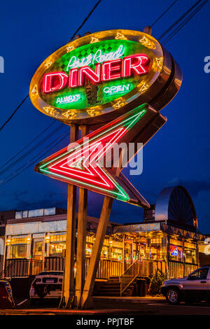 Post Road Diner   Norwalk, Connecticut, USA Stock Photo