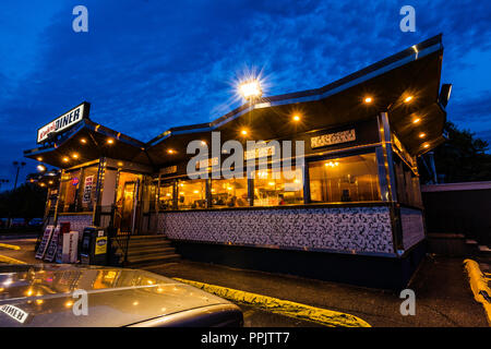 Kimberly Diner   Milford, Connecticut, USA Stock Photo