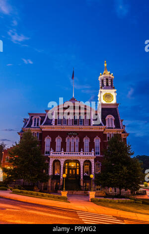 City Hall   Norwich, Connecticut, USA Stock Photo