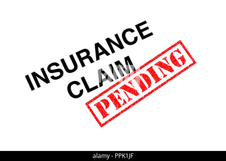 Insurance Claim heading stamped with a red APPROVED rubber stamp Stock ...