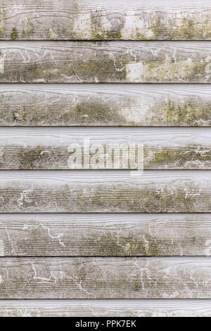 Background image featuring a weathered wooden plank wall. Stock Photo