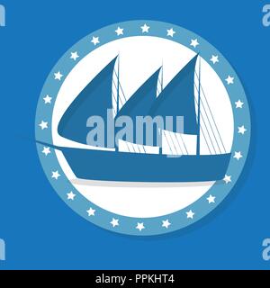 happy columbus day design template. vector illustration for greeting cards Stock Vector