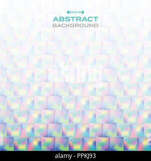 Abstract of colorful gradient mesh block background, illustration vector eps10 Stock Vector