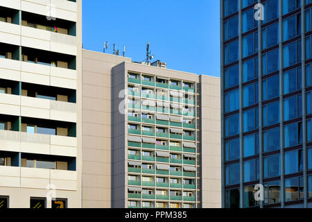 Facade of a building in Dresden, Germany Stock Photo