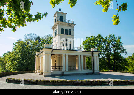 Pavilion in park Maksimir in Zagreb, Croatia Stock Photo