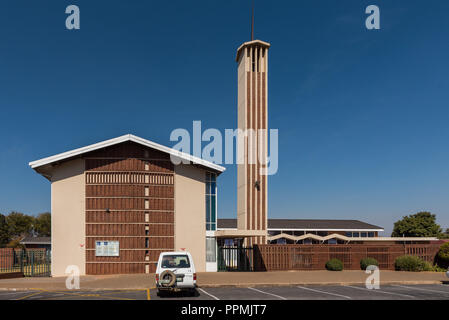 PRETORIA, SOUTH AFRICA, AUGUST 1, 2018: The Dutch Reformed Church Birchley in Kempton Park in the Gauteng Province Stock Photo
