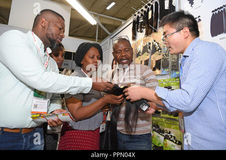 Johannesburg, South Africa 26th Sep, 2018 People visit the China