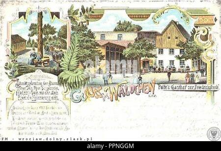 Boreczek postcard 1899 Stock Photo - Alamy