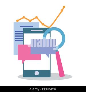 Business and office technology Stock Vector