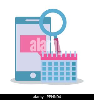 Business and office technology Stock Vector