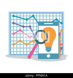 Business and office technology Stock Vector