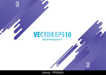 Liquid colored motion background business cover mock up Stock Vector