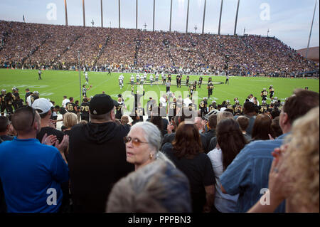 College American Football game, Purdue Boilermakers v Northwestern Wildcats, West Lafayette, Indiana, USA, North America Stock Photo