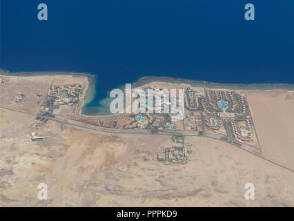 Ferienanlage, Hurghada, Aegypten Stock Photo