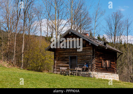 Open Air Museum, Freienau, Bavaria, Germany Stock Photo