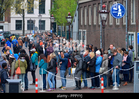Anne-Frank-Haus, Prinsengracht, Amsterdam, Niederlande Stock Photo
