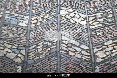 Pattern of brick wall for the pathway, can be used to background and texture. It’s granite stone and sandstone. Stock Photo