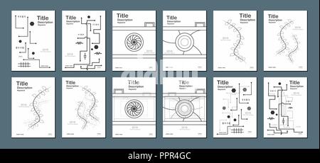 White modern abstract background with text space for web banner, cover, brochure, book and presentation. Stock Vector