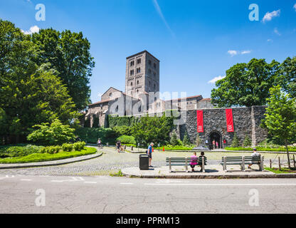 The Cloisters, museum in Fort Tryon Park in Washington Heights Stock Photo