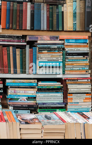 Bookshop Bookshelves London Stock Photo - Alamy