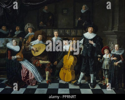 Family Portrait, Molenaer, Jan Miense, 1650 Stock Photo - Alamy