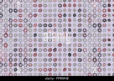 Abstract geometric background with circles or ellipses. Vector illustration graphic. Stock Vector