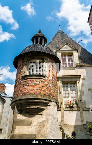 Traditional house in Vitre. Brittany, France Stock Photo