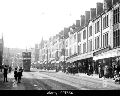 Cavendish Street, Keighley early 1900s Stock Photo