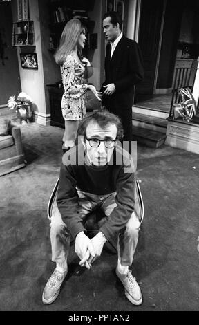 Washington, DC 1969/02/01  Actor Woody Allen stars in the play ' Play it Again Sam'  photo by Dennis Brack  bb 48 Stock Photo