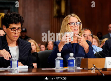 Christine Blasey Ford Testifies Before The Senate Judiciary Committee 