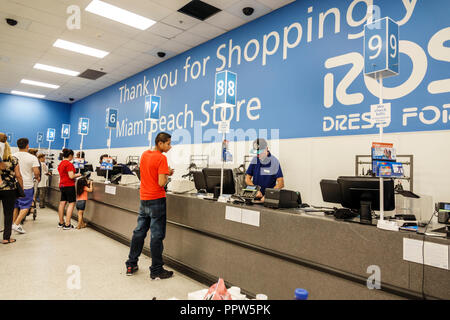 Miami Beach Florida,shopping,Ross Dress for Less,discount department store ,entrance,man,exiting,shopping,FL191110017 Stock Photo - Alamy