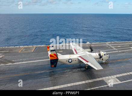 US Navy C-2A VRC-40 Rawhides will serve the USS Theodore Roosevelt as ...