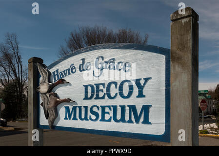 Havre de Grace Decoy Museum Maryland Stock Photo