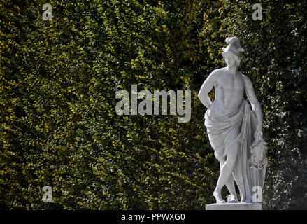 Schönbrunn Palace, sculpture in the gardens. Vienna, Austria Stock Photo